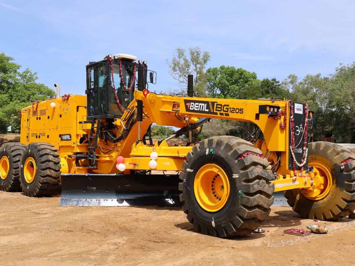 BEML Ltd Launches Motor Grader BG 1205 to Strengthen India's Mining Sector