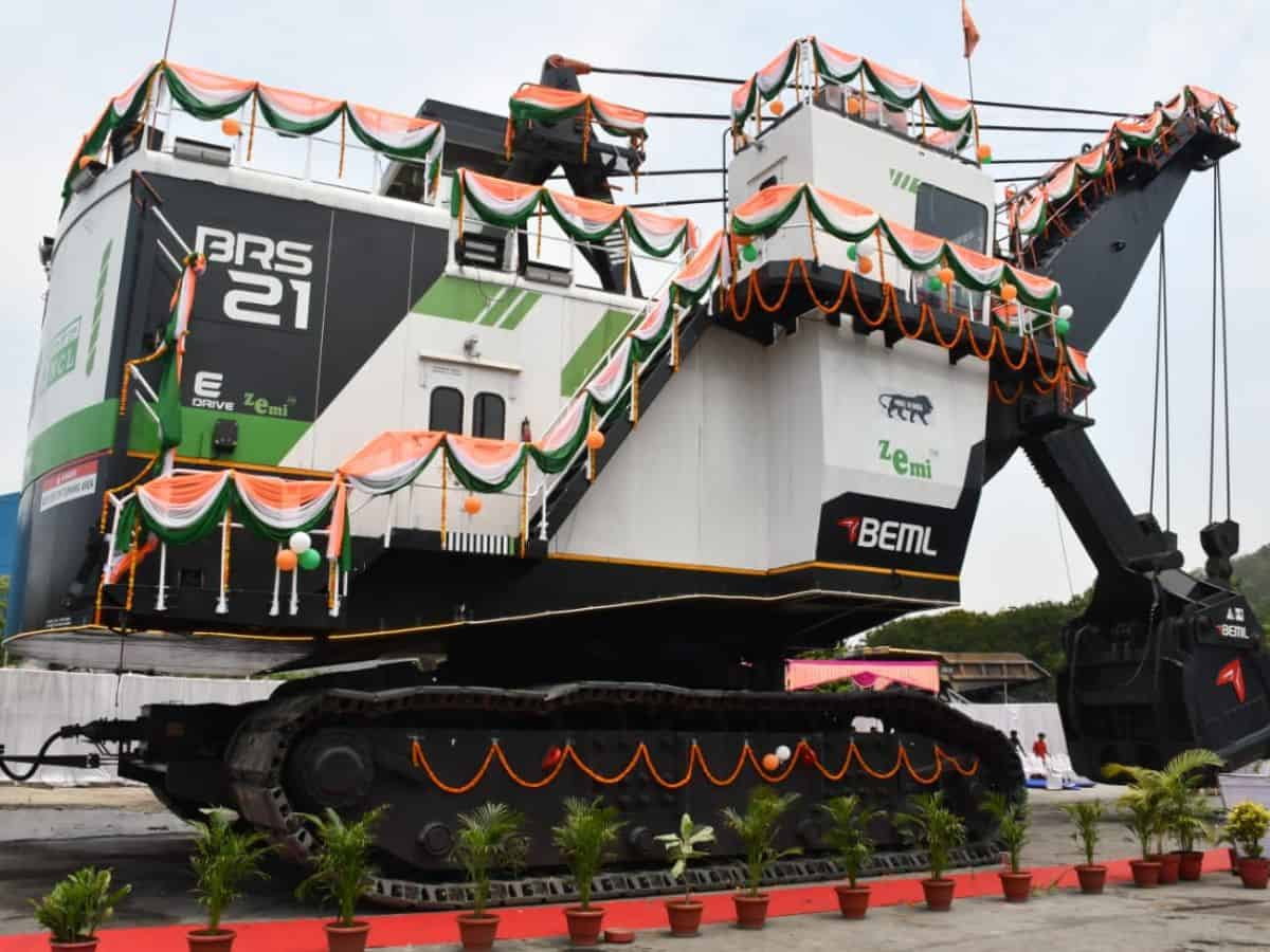 BEML Unveils India’s Largest Indigenously Developed Rope Shovel