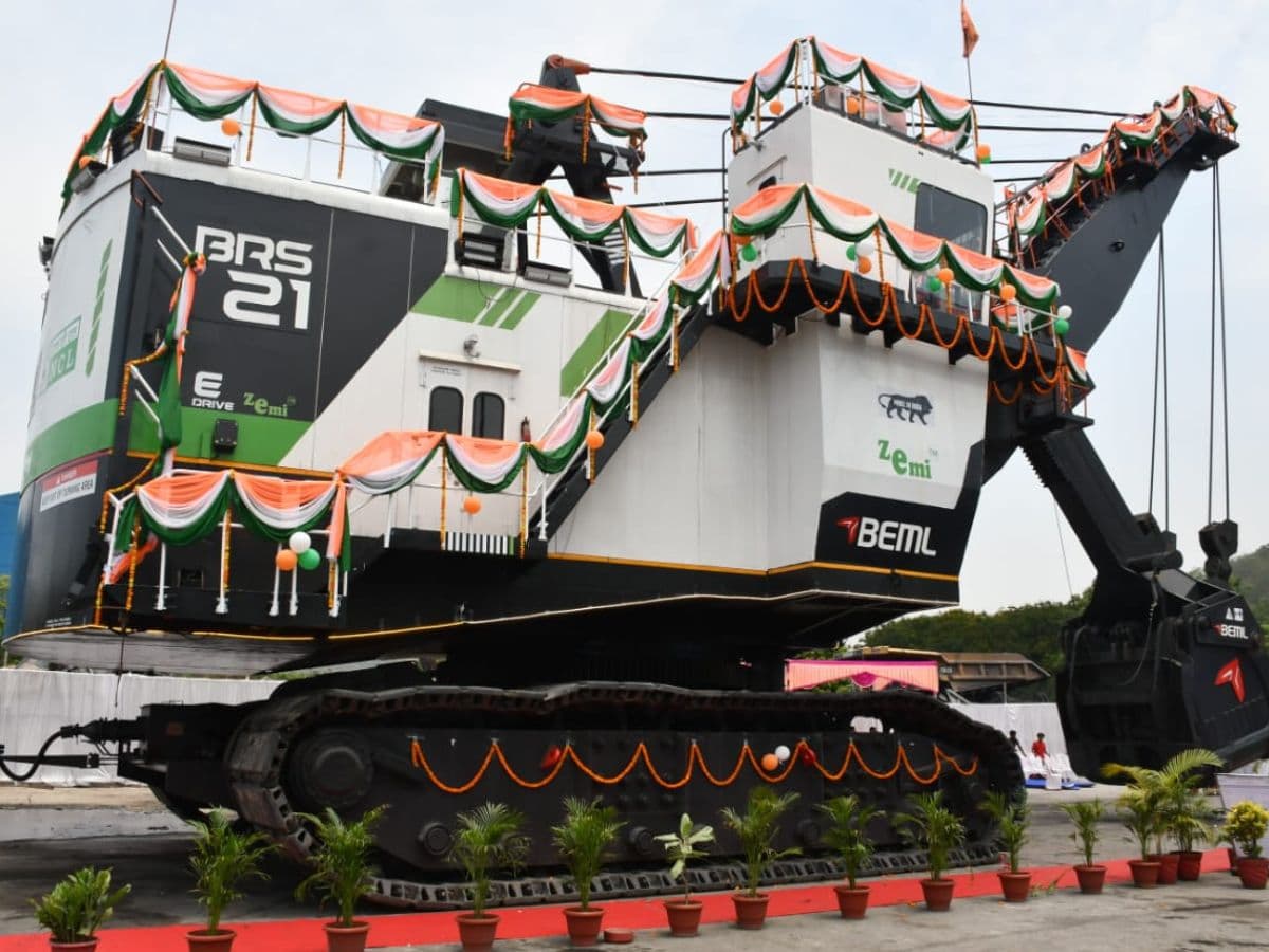 BEML Unveils India’s Largest Indigenously Developed Rope Shovel