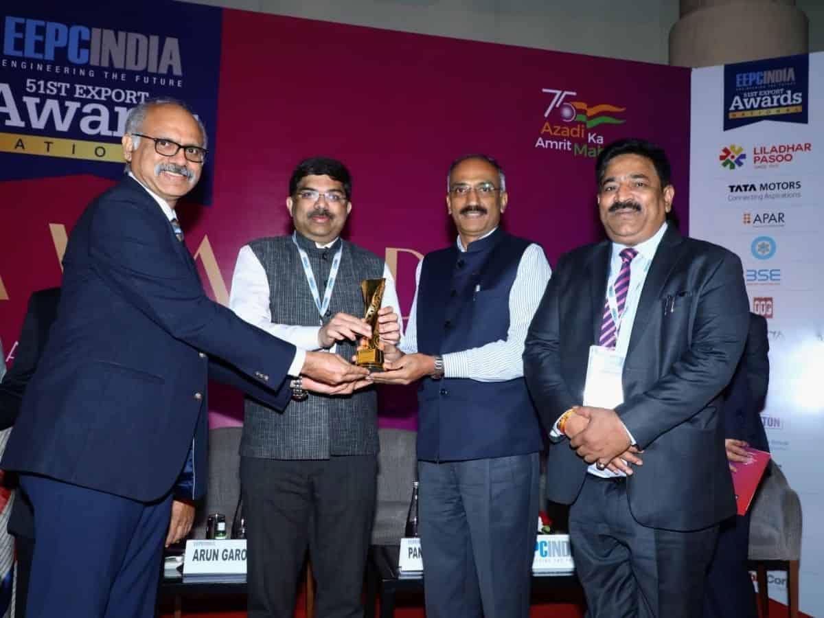 BHEL won ‘Star Performer for 2018-19 in Project exports' at 51st EEPC India National Awards