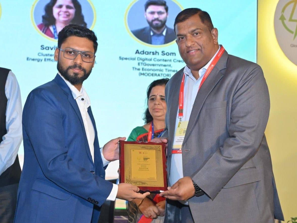 BPCL Business Head Ranjan Nair represent BPCL at Rajasthan Renewable Energy Conclave