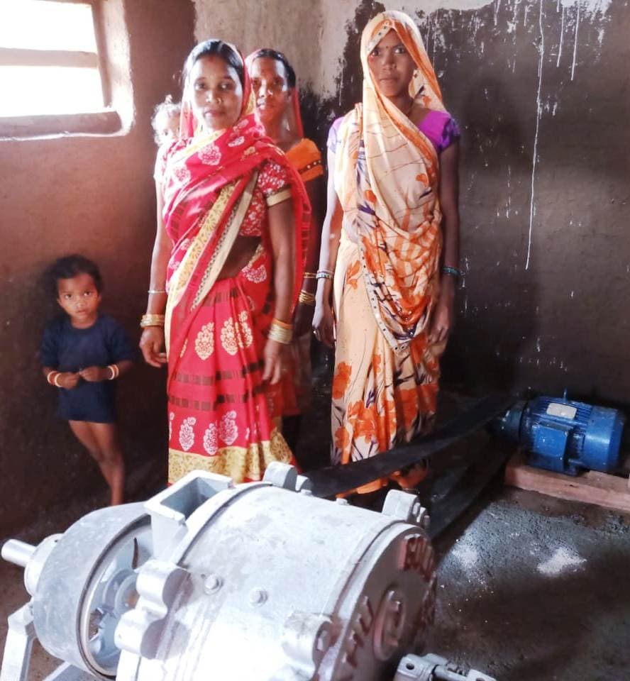 NCL donated a flour mill to a womens