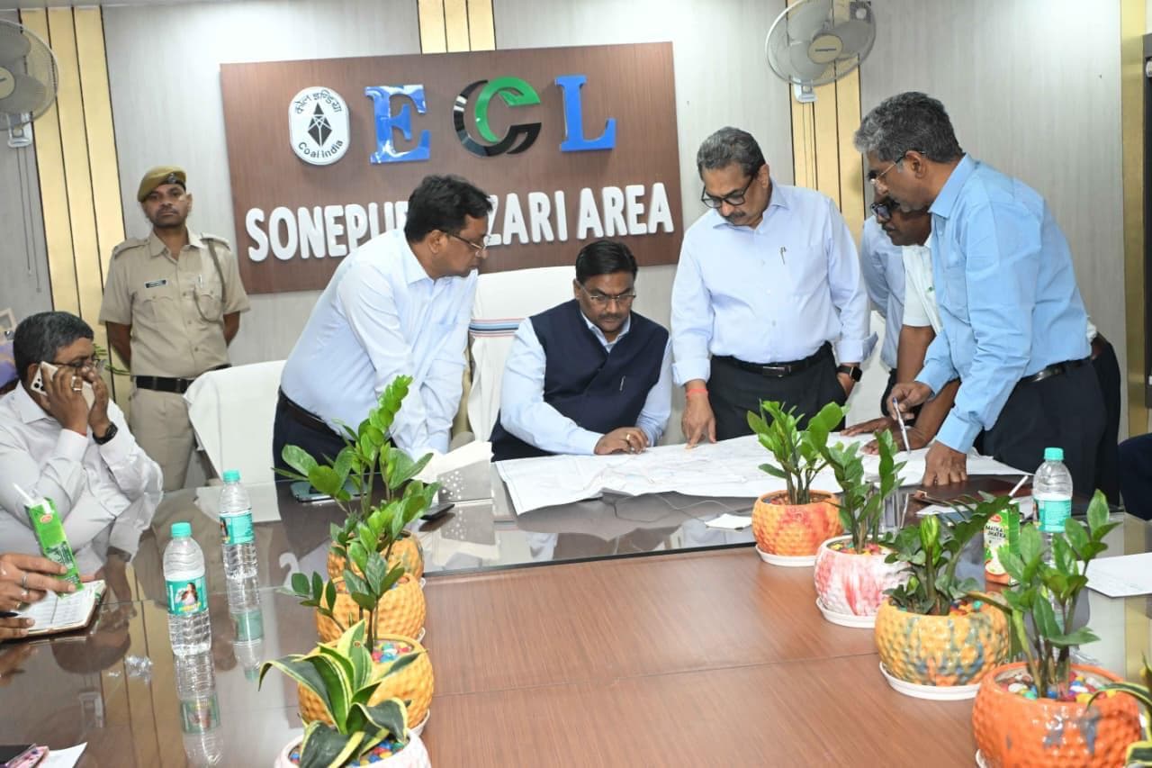 CMD Reviews Production Plan 2026โ27 at Sonepur Bazari Area