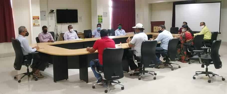 A Meeting Between Management of CMPDI and Functional Trade Union Representatives