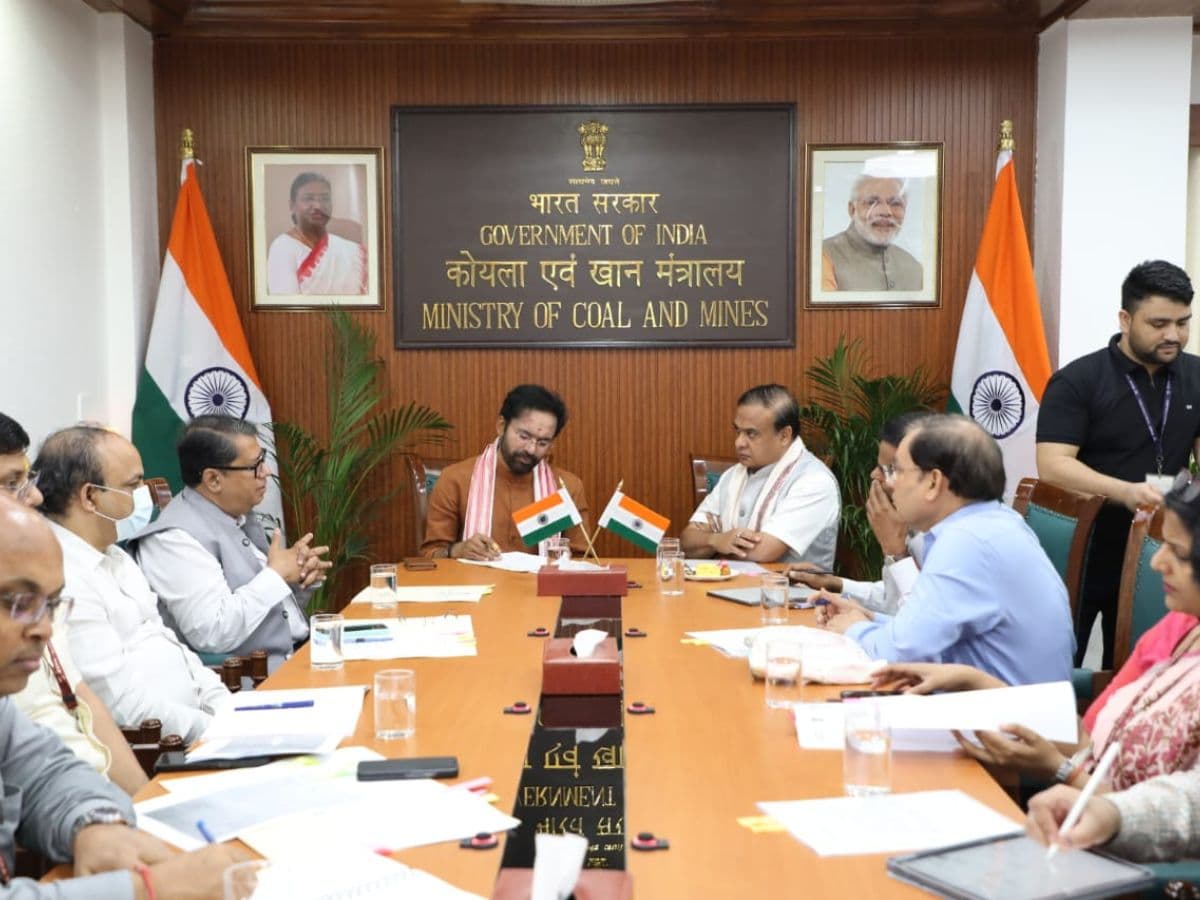 Coal Minister and Assam CM discussed issues concerning coal and mining sector