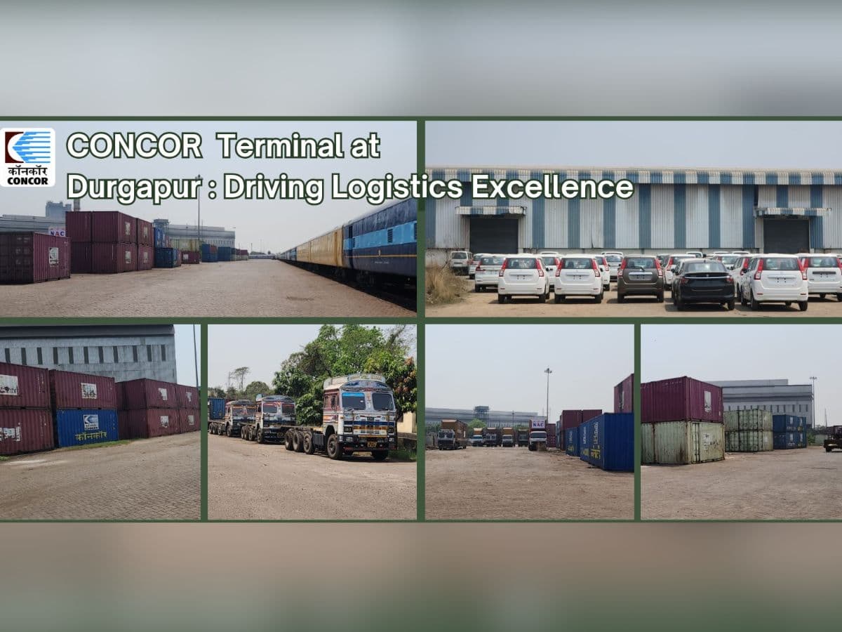 CONCOR eases connectivity of Durgapur Rail-Linked Terminal with Private Freight Terminal