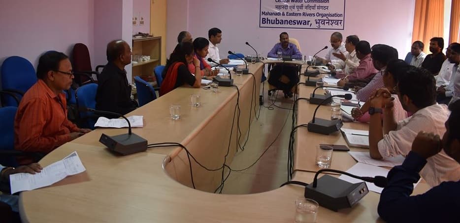 Review meeting all the concerned officers under ERD upto Site Incharge level participated