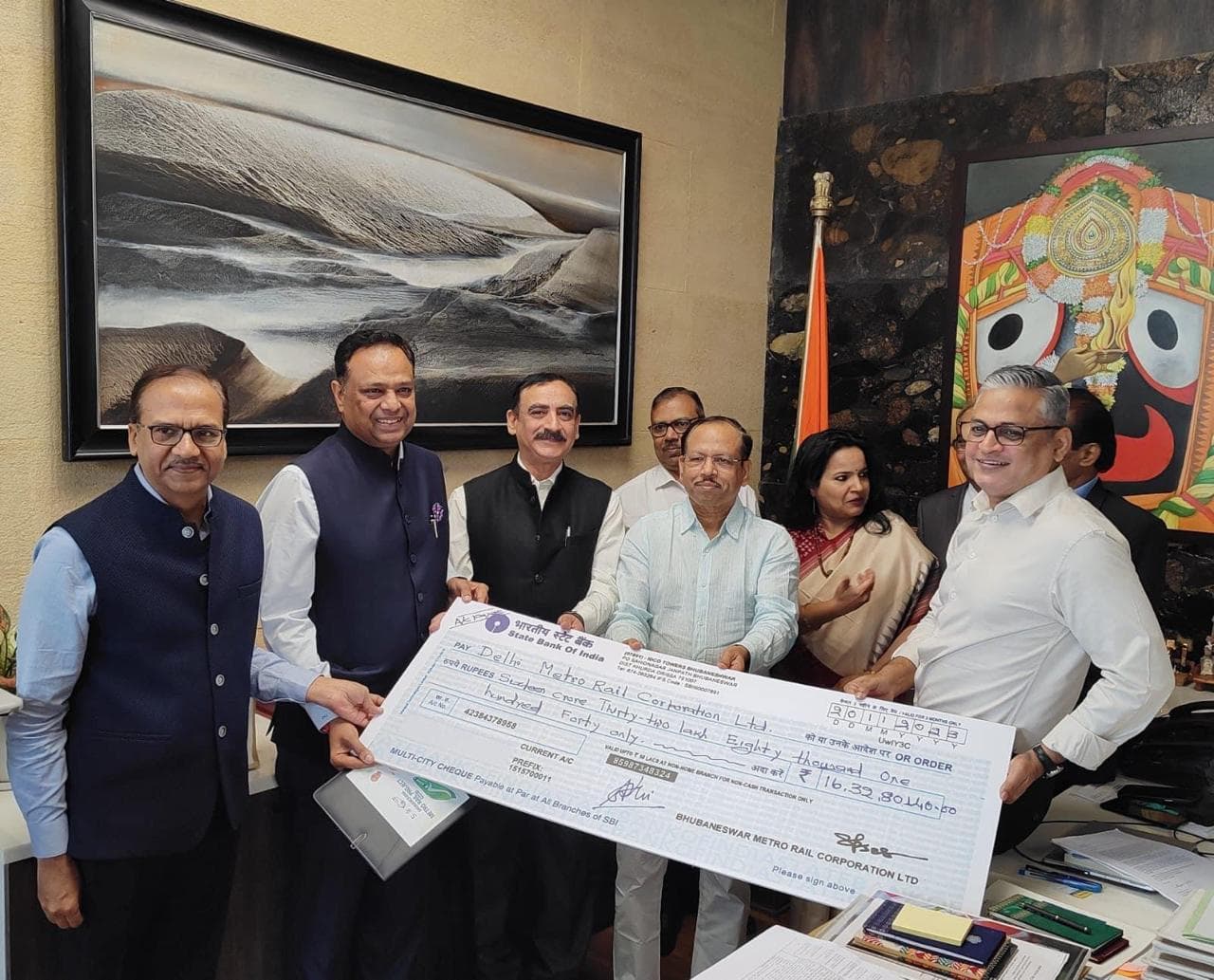 Delhi Metro Takes Charge of Bhubaneswar Metro's First Phase; Signs MoU