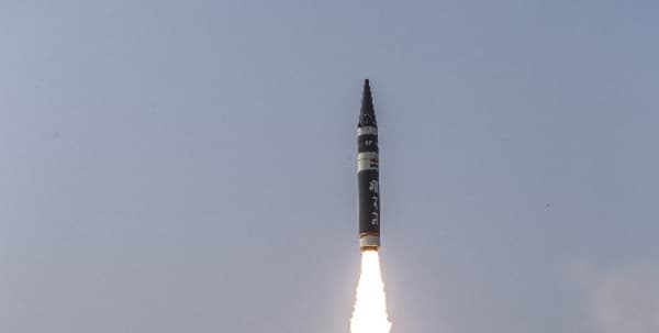 DRDO successfully test-fired new generation ballistic missile ‘Agni P’