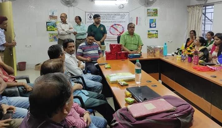 Eastern Coalfields Limited organized awareness program Effective Ban of Single Use Plastic