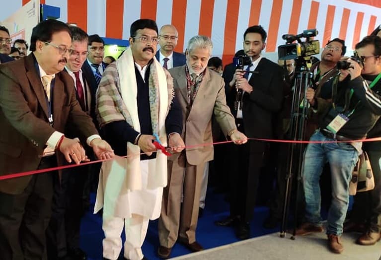 Shri Dharmendra Pradhan inaugurated GAIL stall at the national conclave