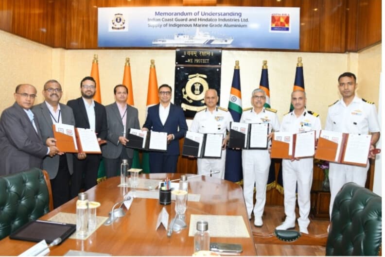 ICG signs MoU with Hindalco Industries for manufacturing and supply of indigenous materials