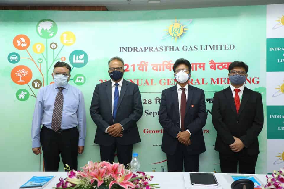 21st Annual General Meeting of Indraprastha Gas Limited