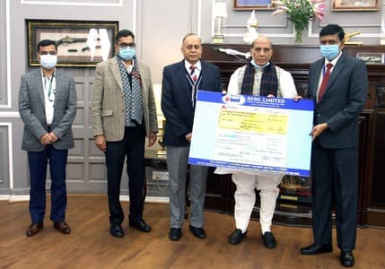 BEML Pays Dividend to Government of India