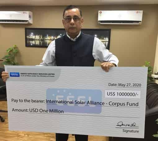 EESL corporate partnership with ISA