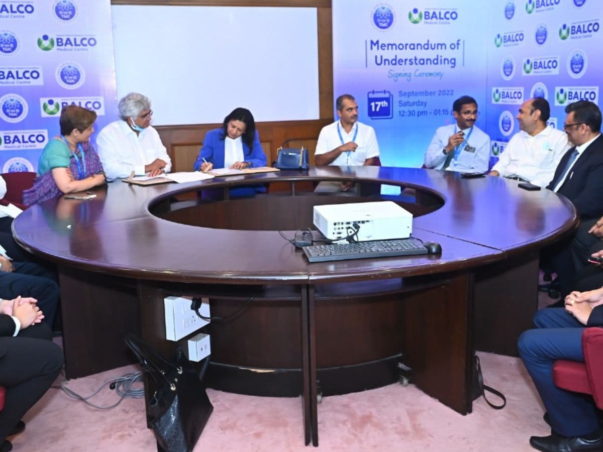 Tata Memorial Centre signs MoU with Vedanta BALCO Medical Centre