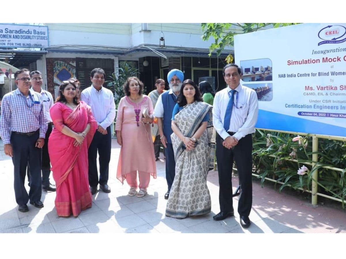 EIL CMD, Vartika Shukla inaugurates Simulation Mock Call Centre