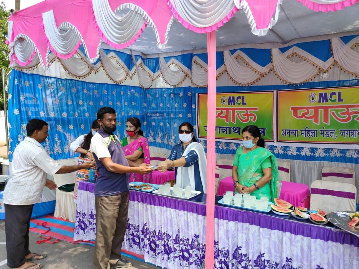 MCL Ananya Mahila Mandal Set Up Piyao At Balanda