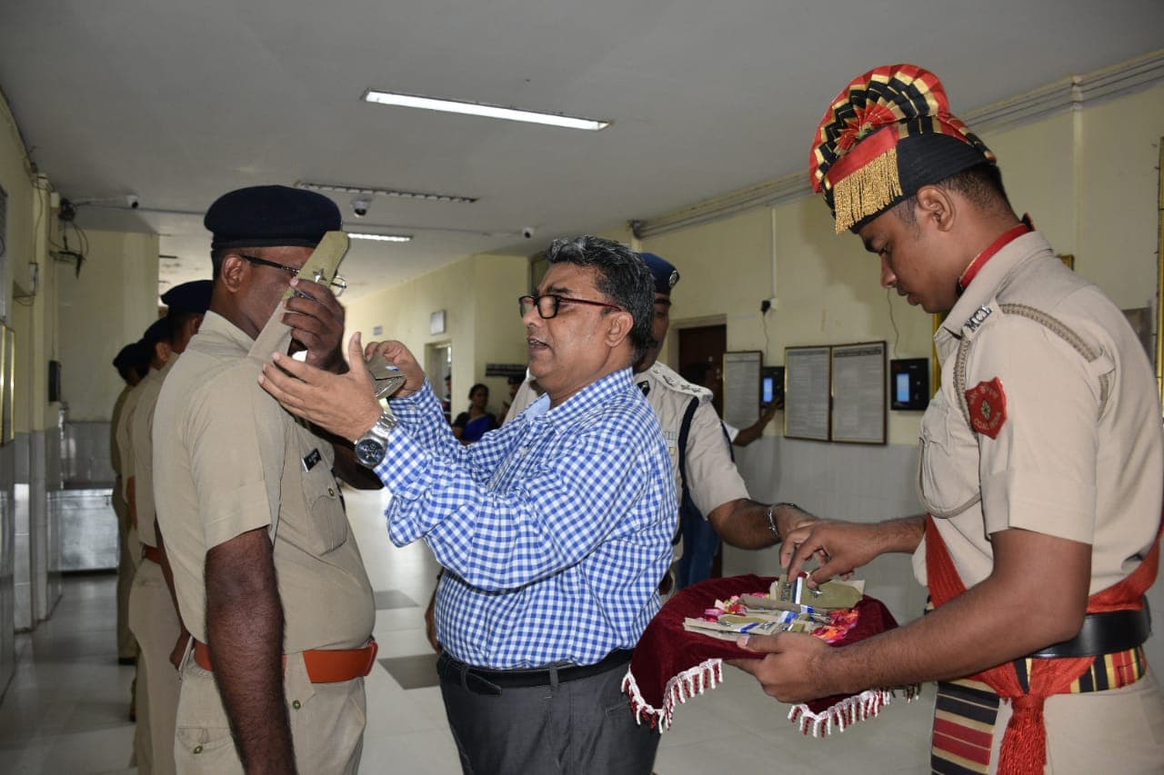 Pipping Ceremony of Security Inspectors