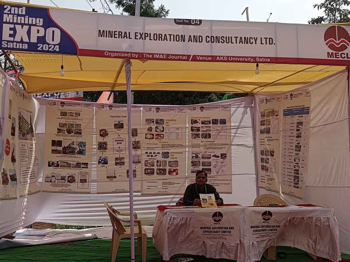 MECL participates in International Conference and 2nd Mining Expo 2024