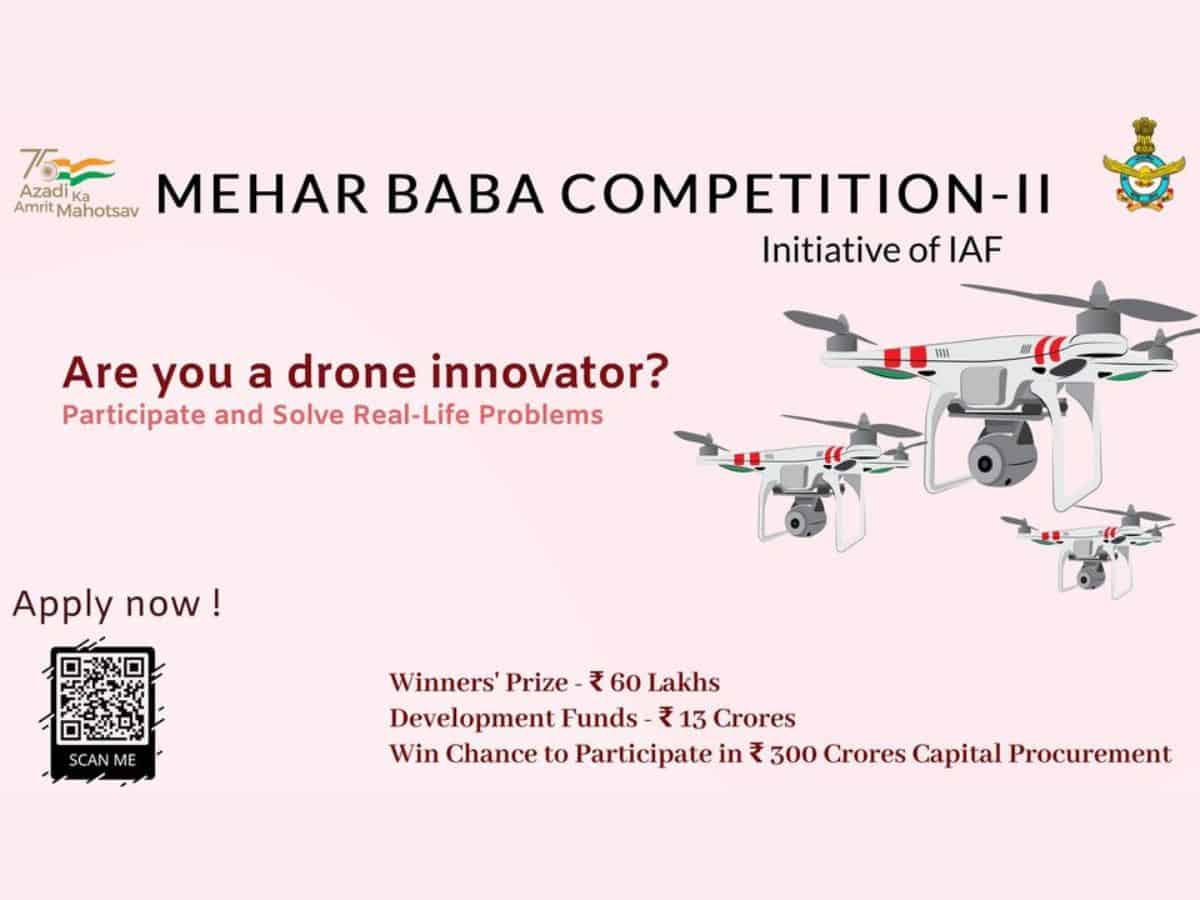 'Mehar Baba Competition II' aims to boost drone industry