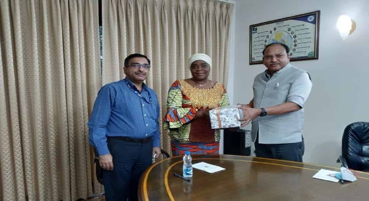 Shri Rajendra Chaudhari Director Commercial Called on Ambassador of DRC