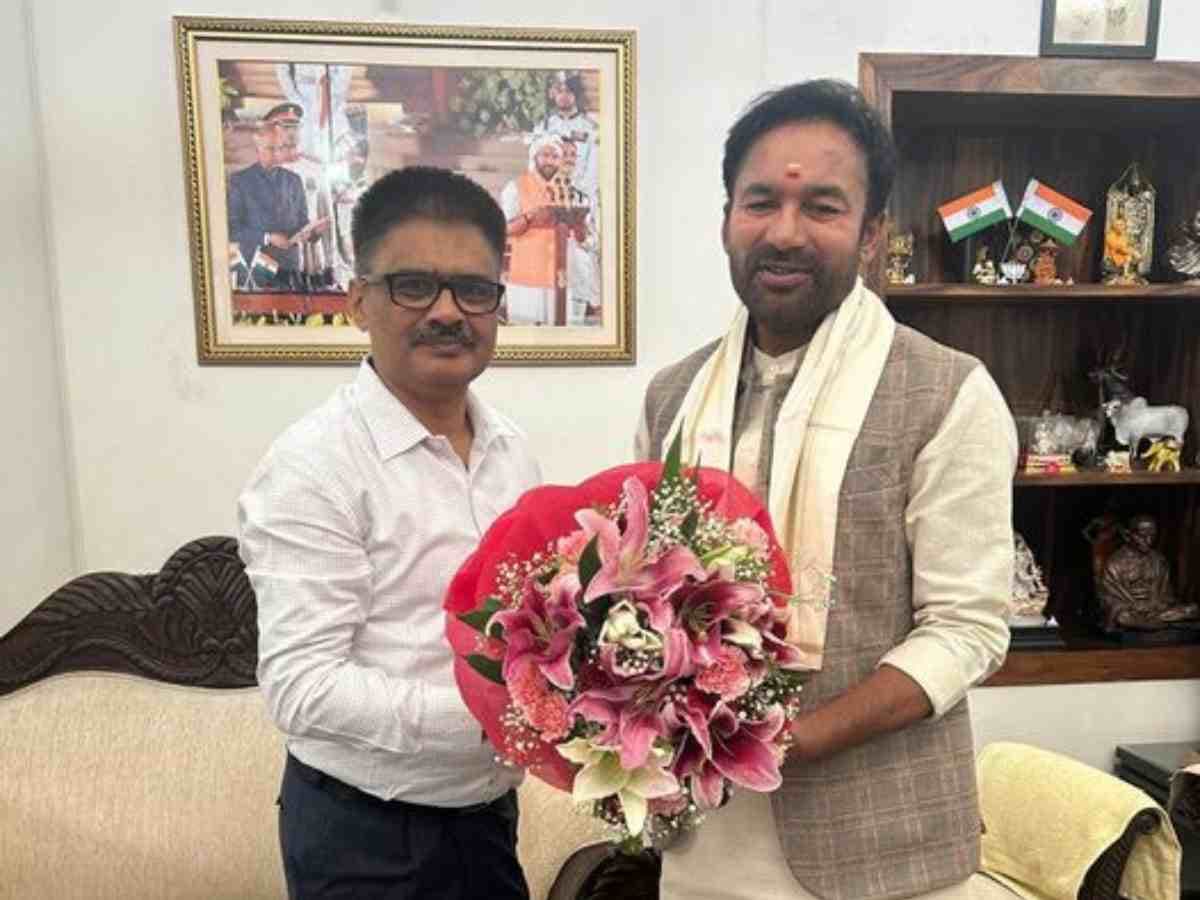 NCL CMD called on G. Kishan Reddy, Union Minister of Coal and Mines
