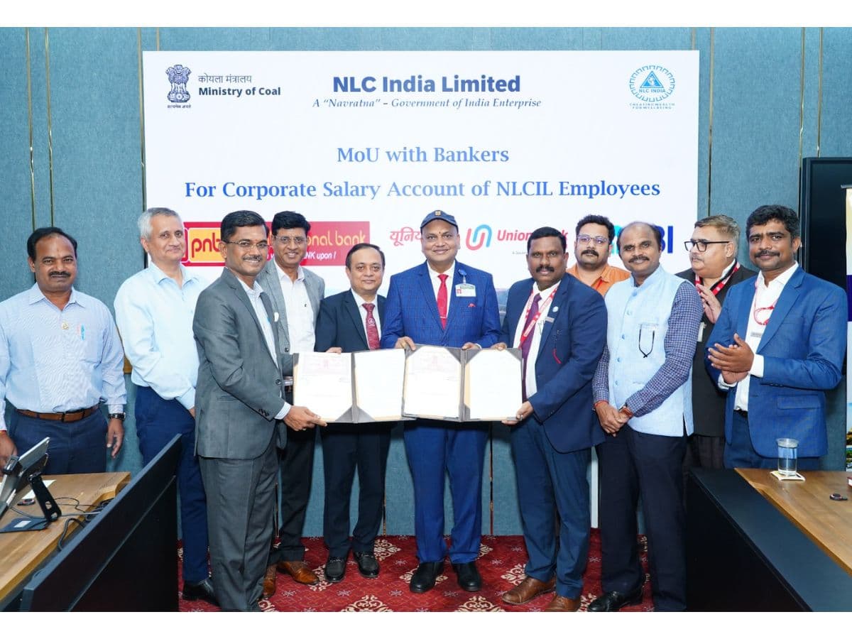 NLCIL Signed MoU with Banks For Opening Corporate Salary Accounts for NLCIL Employees