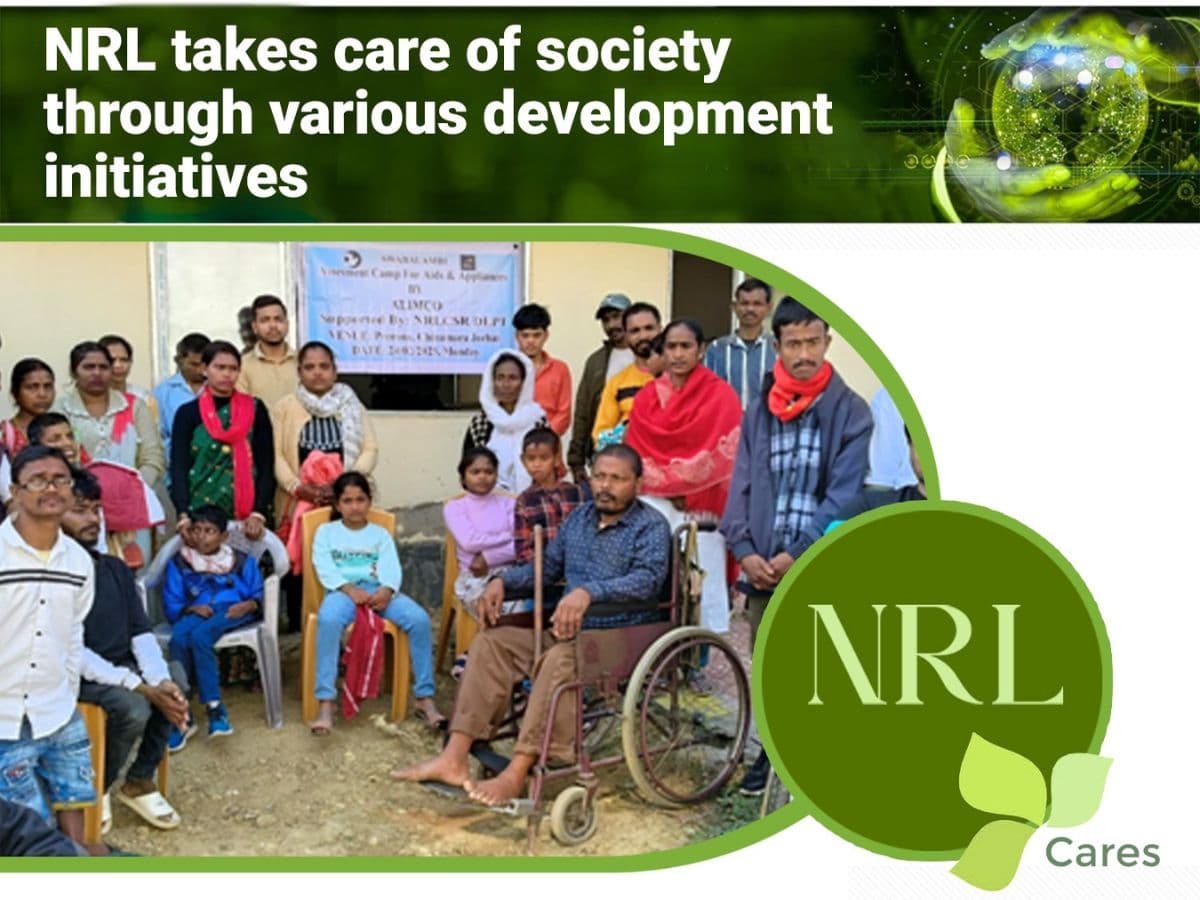 NRL with NGO 'Swabalambi' organized rehabilitation project for persons with disabilities