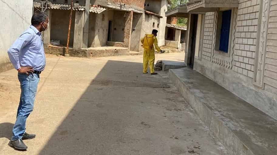 NTPC Dulanga Sanitised Areas Of Beldihi Villages