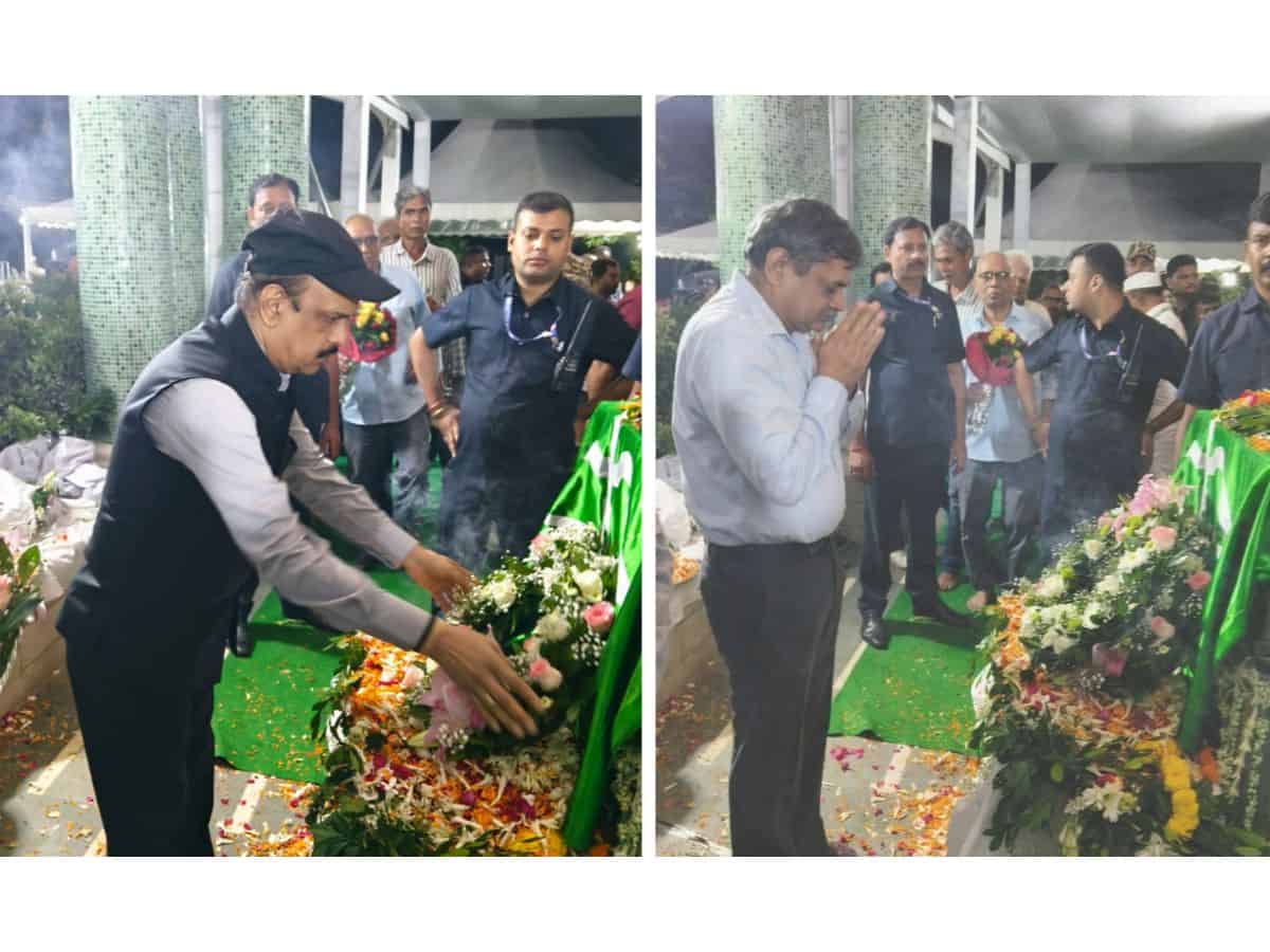 NTPC Director (Fuel) and RED (Mining) Pays Homage to Former CM of Jharkhand