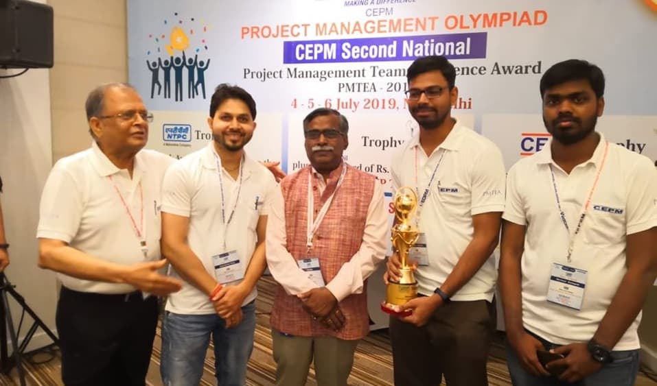 NTPC Lara Wins National Project Management Team Excellence Award