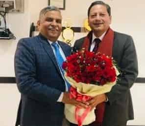 Shri Rajeev Sharma CMD PFC on his recent visit to Delhi