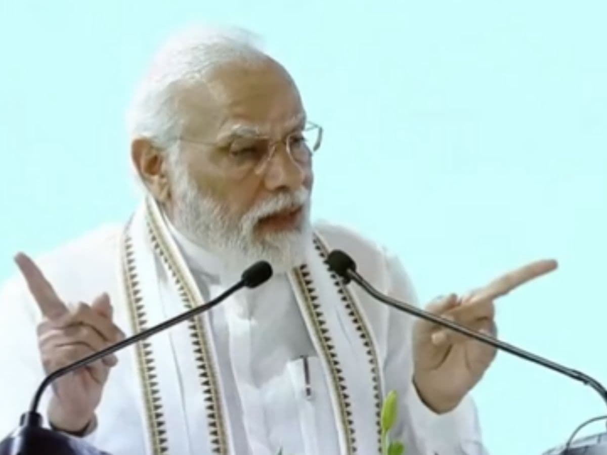 PM Modi Inaugurated New Development Projects in Deoghar Worth More Than 16,800 cr