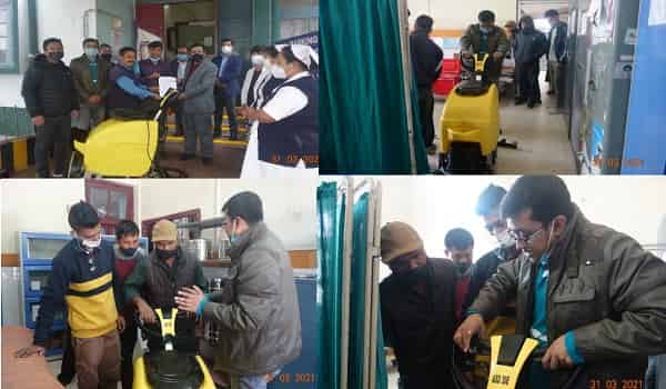 Secretary Power visits POSOCO