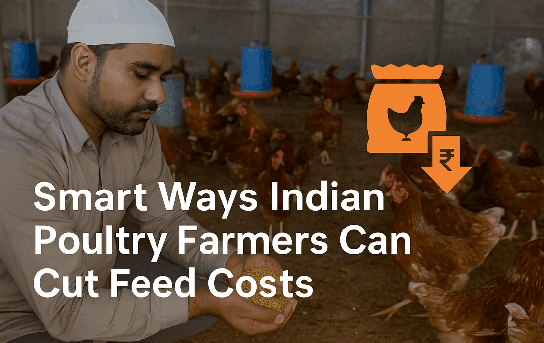 How Indian Poultry Farmers Can Reduce Feed Costs Without Sacrificing Quality