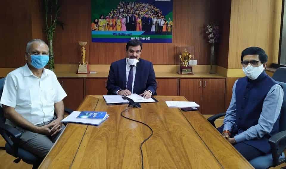 POWERGRID signs an MoU with ACTREC