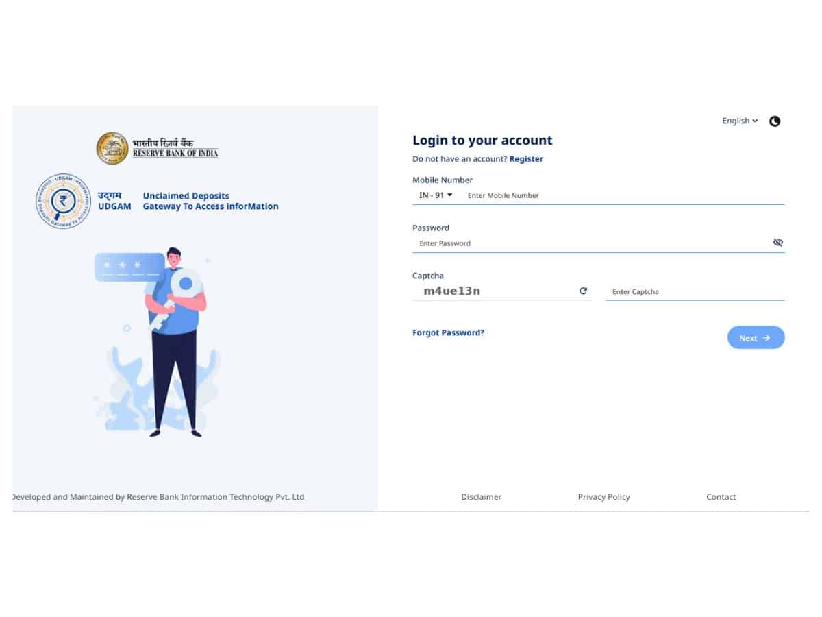 RBI launches UDGAM - Centralised Web Portal for searching Unclaimed Deposits