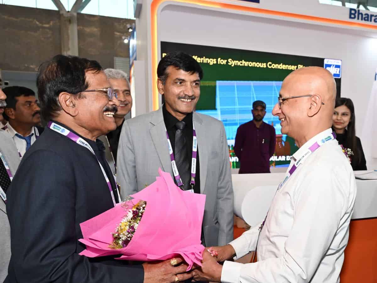State Power Minister appreciates BHEL's contribution towards building Aatmanirbhar Bharat at GRIDCON 2025