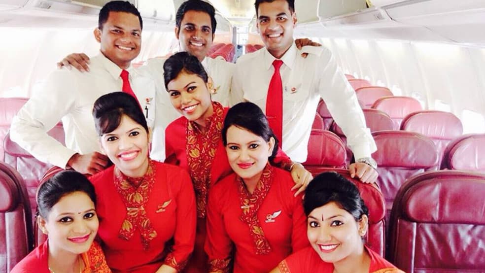 Air India Express aircraft soaring through the skies.