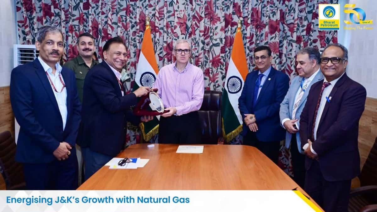 BPCL Plans CNG, PNG Expansion Across 15 Kashmir Districts as J&K Pushes Cleaner Energy