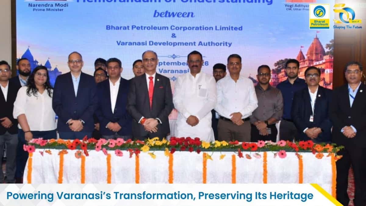 BPCL Signs Two MoUs to Boost Urban Infrastructure and Heritage Conservation in Varanasi