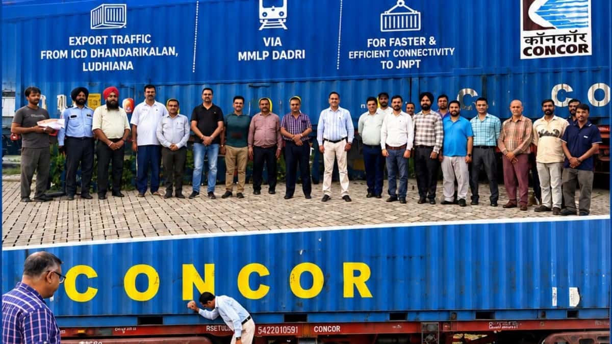 CONCOR Starts JNPT-Bound Export Trains from ICD Dhandarikalan via MMLP Dadri