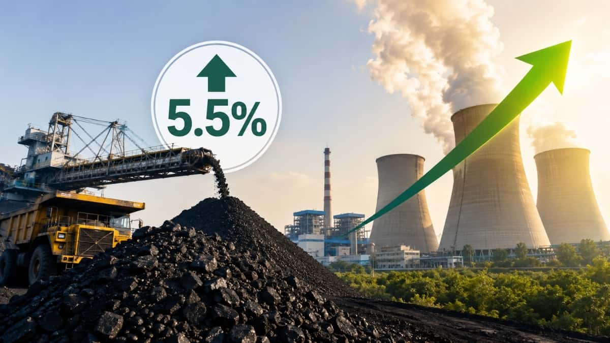 Coal India August Supplies Jump 5.5% — Power Sector Gets Strong Boost