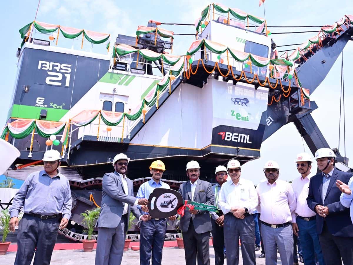Coal India Commissions India's First Electric rope shovel