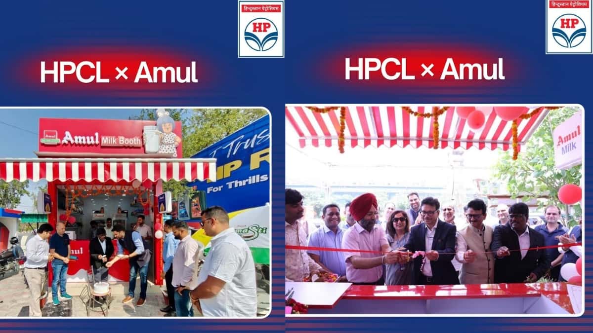 Fuel & Ice Cream: HPCL Partners with Amul to Launch Dairy Parlours at Petrol Pumps