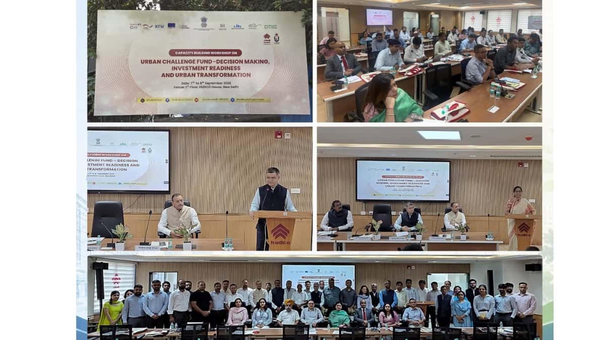 HUDCO & NIUA Inaugurate Workshop on Urban Challenge Fund