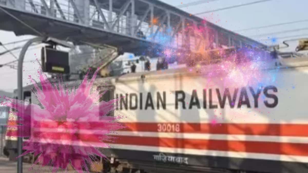 Indian Railways Operates 1,244 Holi Special Train Trips; Over 37 Lakh Passengers Travel Across Zones