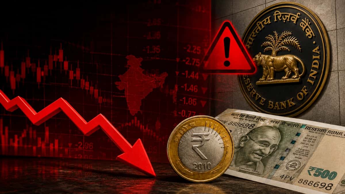 Indian Rupee Hits Near-Record Low: What’s Happening and Why RBI is Worried