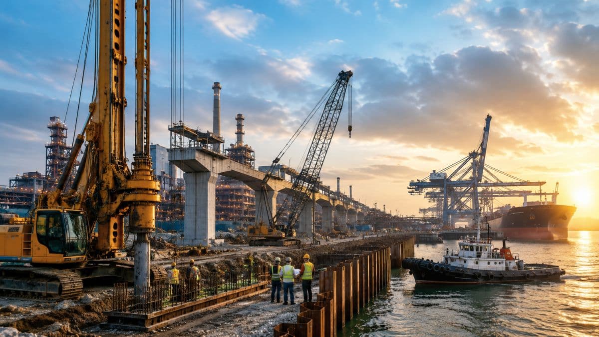 L&T GeoStructure Secures Major Orders from JSW Steel, IWAI and Mumbai Port Authority